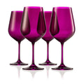 Sheer Amethyst Wine Glass - Set of 4