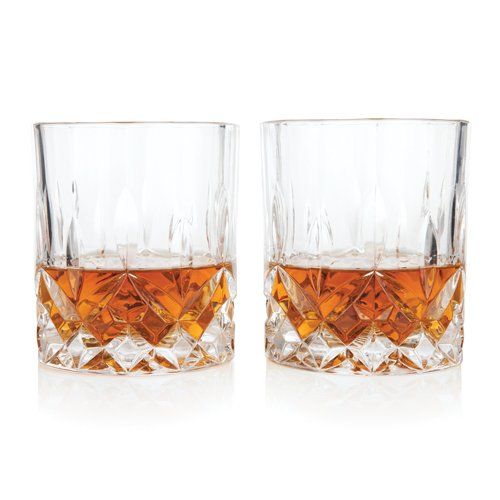 Admiral Crystal Tumblers - 2 Pc Set