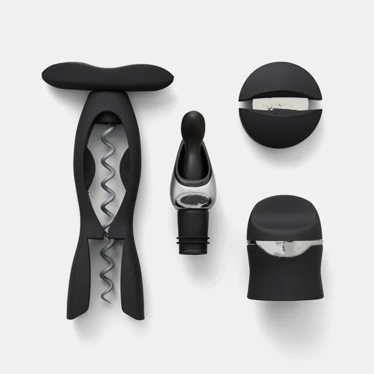 4 Piece Wine Tool Set