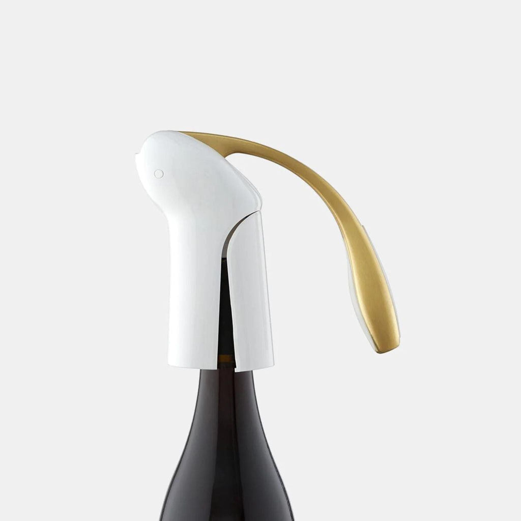 Rabbit Vertical Corkscrew Set - White