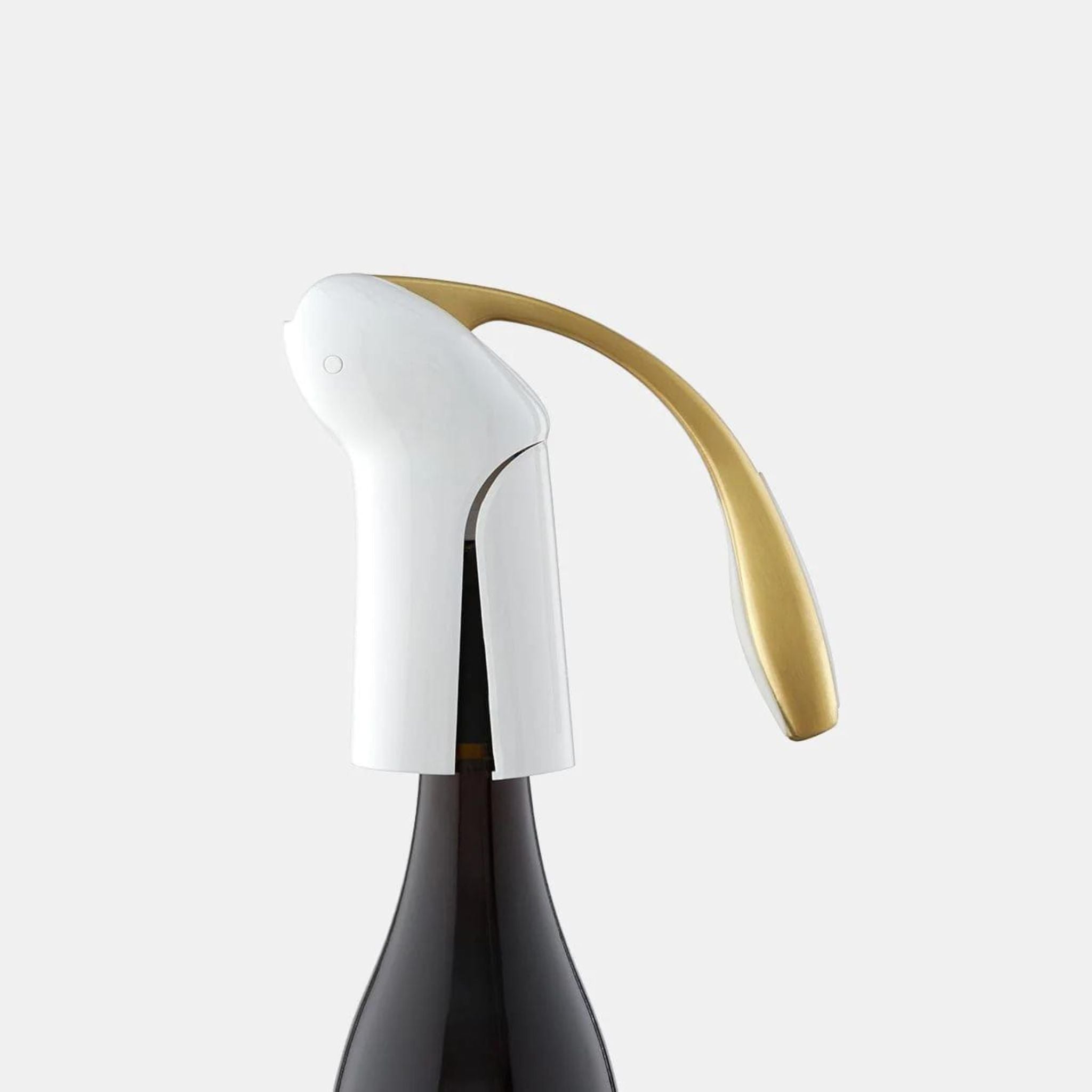 Rabbit Vertical Corkscrew Set - White