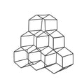 Geo Counter Wine Rack